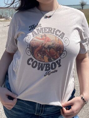 Make America Cowboy Again Graphic Tee